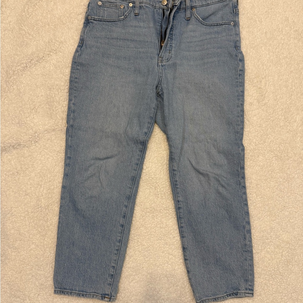 Madewell Women's Boyfriend Jeans in Light Blue